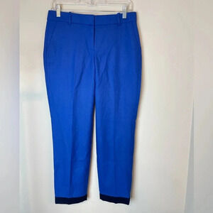 J.Crew | Women's Blue Cafe Capri Workwear Dress Pants Size 2
